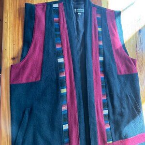 Dharmaware Woodstock, New York Wool Vest, Men's Size XL